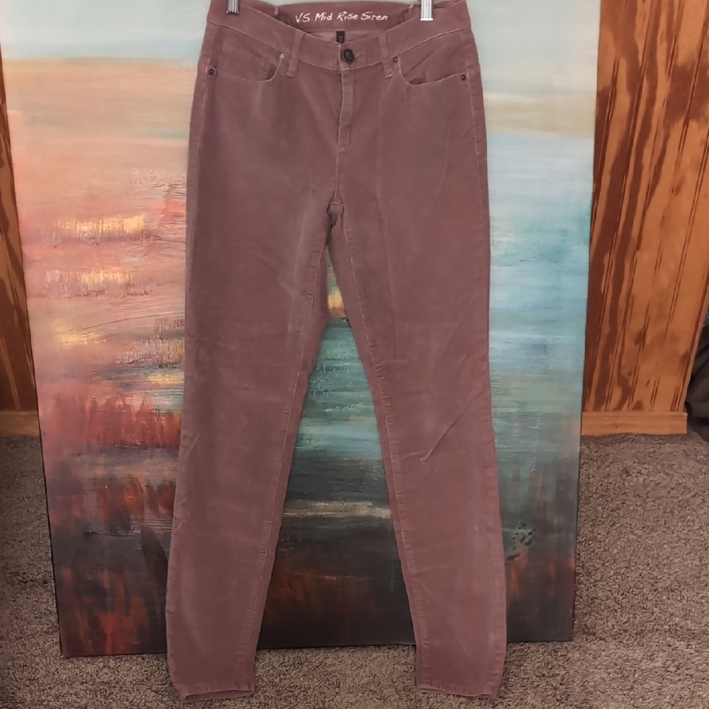 Victoria's Secret Mid Rise Jeans - Mauve 4